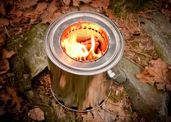 Backpacking Wood Gasifier Stove (video) - All Self-Sustained